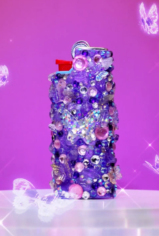 Butterfly Lighter Case (For Bic Mini Lighters)